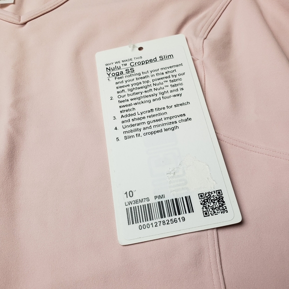 Cropped Slim Yoga Short Sleeve